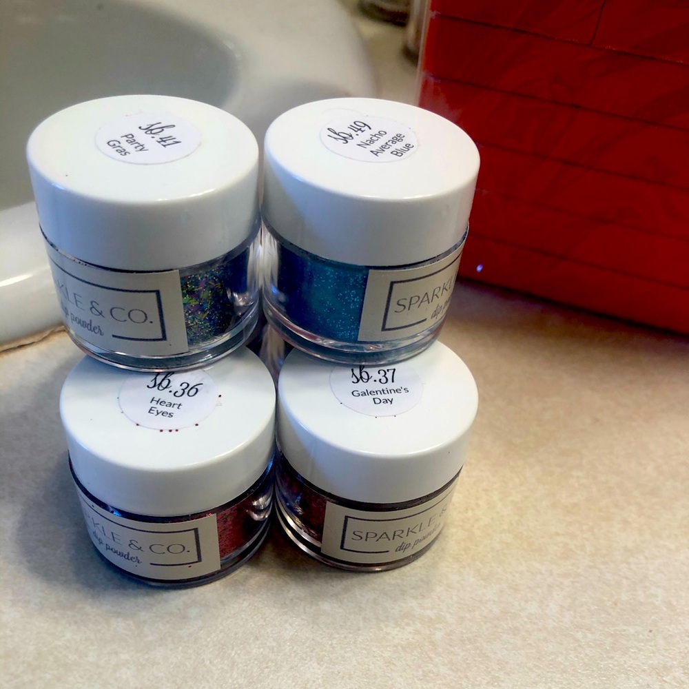 Sparkle & Co Mini Nail Dip Set of 6